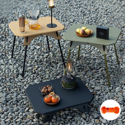 Portable folding camping table - portable,
