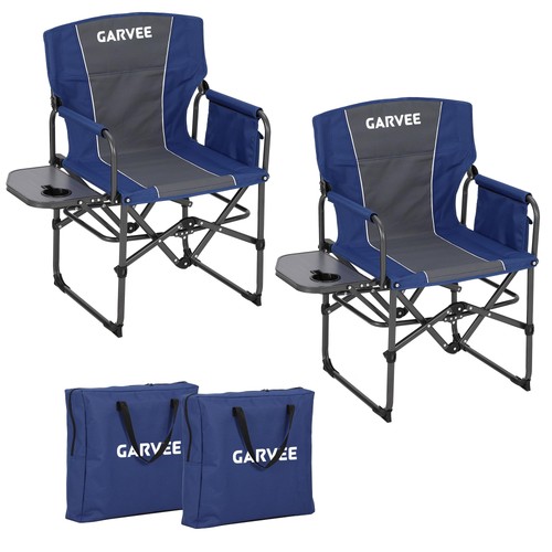 Foldable chair with side - foldable, table