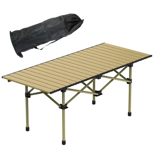 Folding camping table - camping,