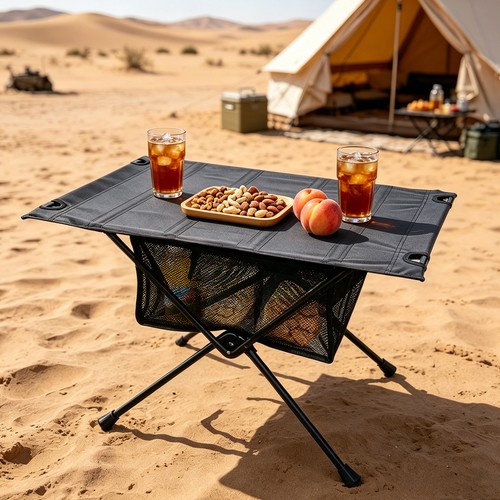 Foldable camping table - foldable,