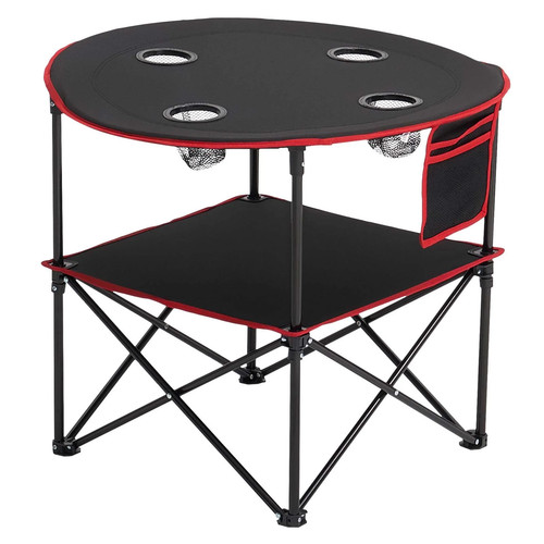 Portable folding camping table - portable,