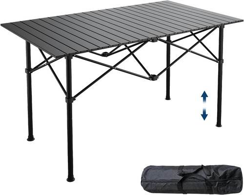47in portable camping table - 37/47in,
