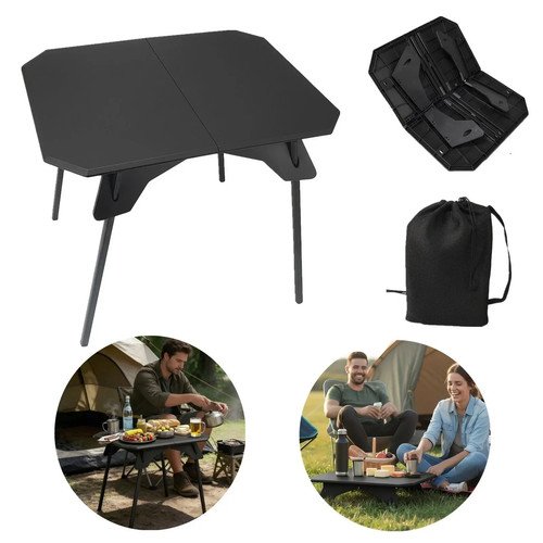 Folding camping table aluminum - camping,