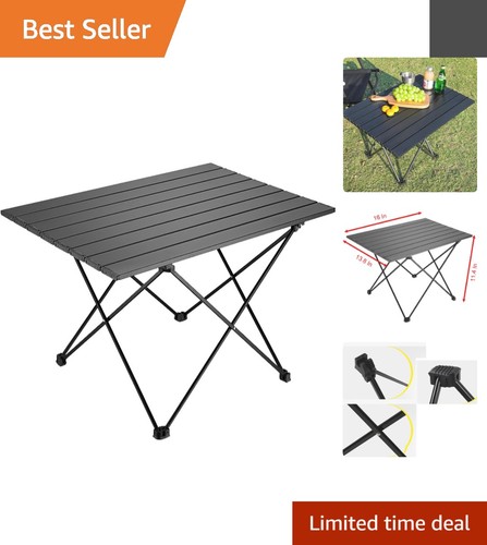 Compact black foldable camping - black,