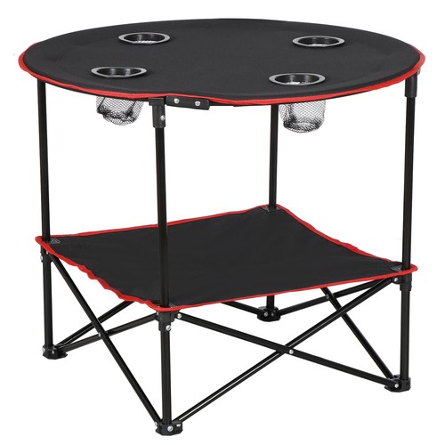 Pop folding picnic table - up,