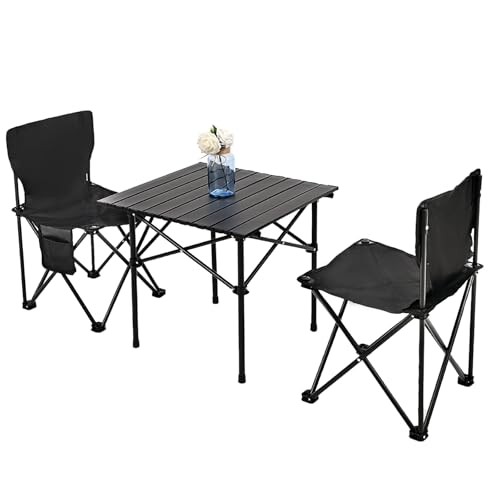 Camping table with chairs - 2,