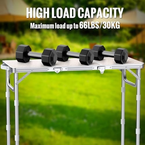 Garllen folding camping table - folding,