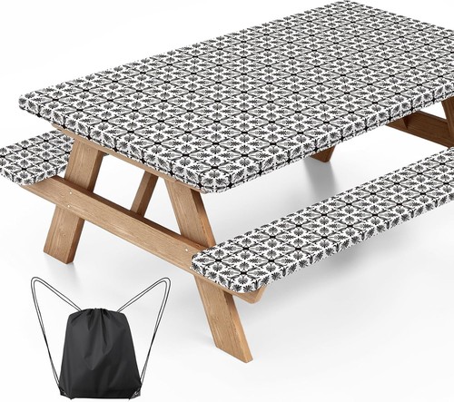 Fitted picnic table - and, bench