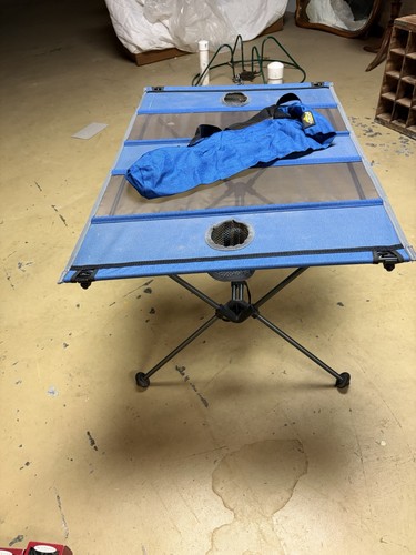 Folding portable camping table - folding,