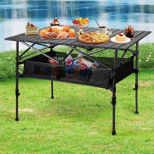 Folding camping table - camping,
