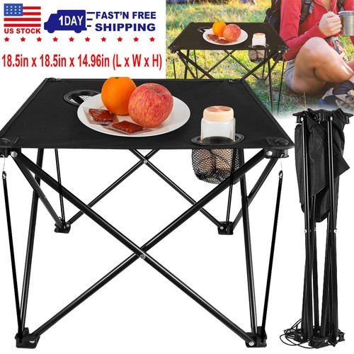 Folding camping table - folding,